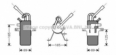 AVA QUALITY COOLING fdd374 -  Осушитель, кондиционер